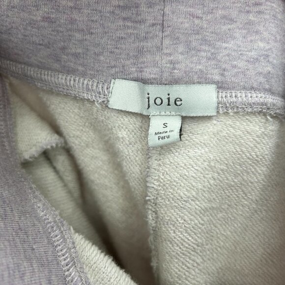 JOIE *FLAWED* Purple Ruched Ankle Comfy Sweat Pants Size Small - Picture 5 of 7